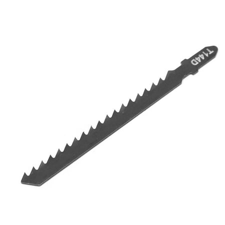 25Pcs T144D Hard Wood Curve Cut Jigsaw Sabre Saw Blade Serrate Stainless Blac